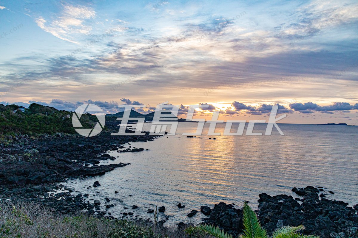 夕暮れの鐙瀬溶岩海岸｜五島列島・福江島