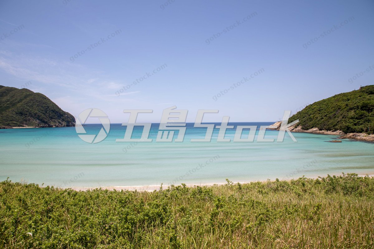 青く澄んだ高浜海水浴場｜五島列島・福江島